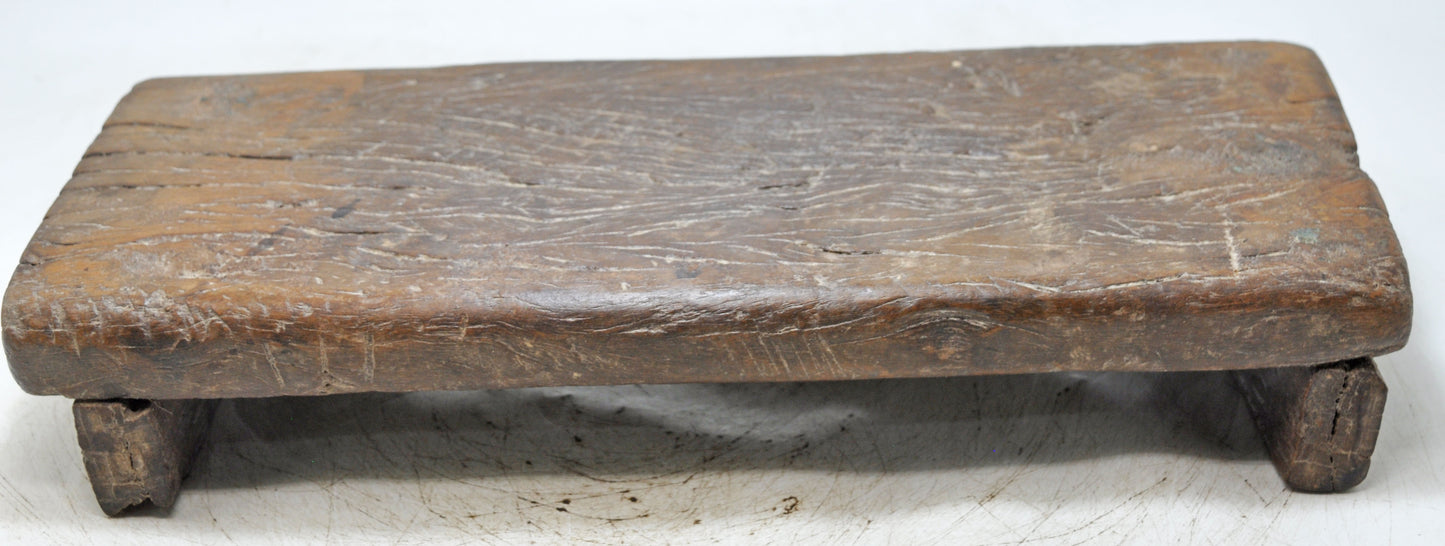 Antique Wooden Kitchenware Cutting Chopping Board Original Old Hand Carved