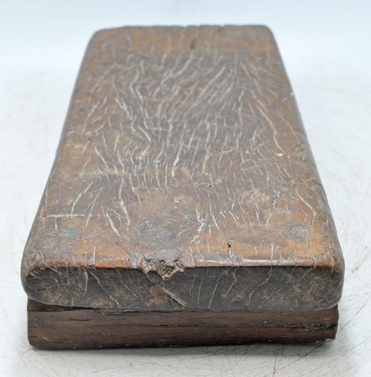 Antique Wooden Kitchenware Cutting Chopping Board Original Old Hand Carved