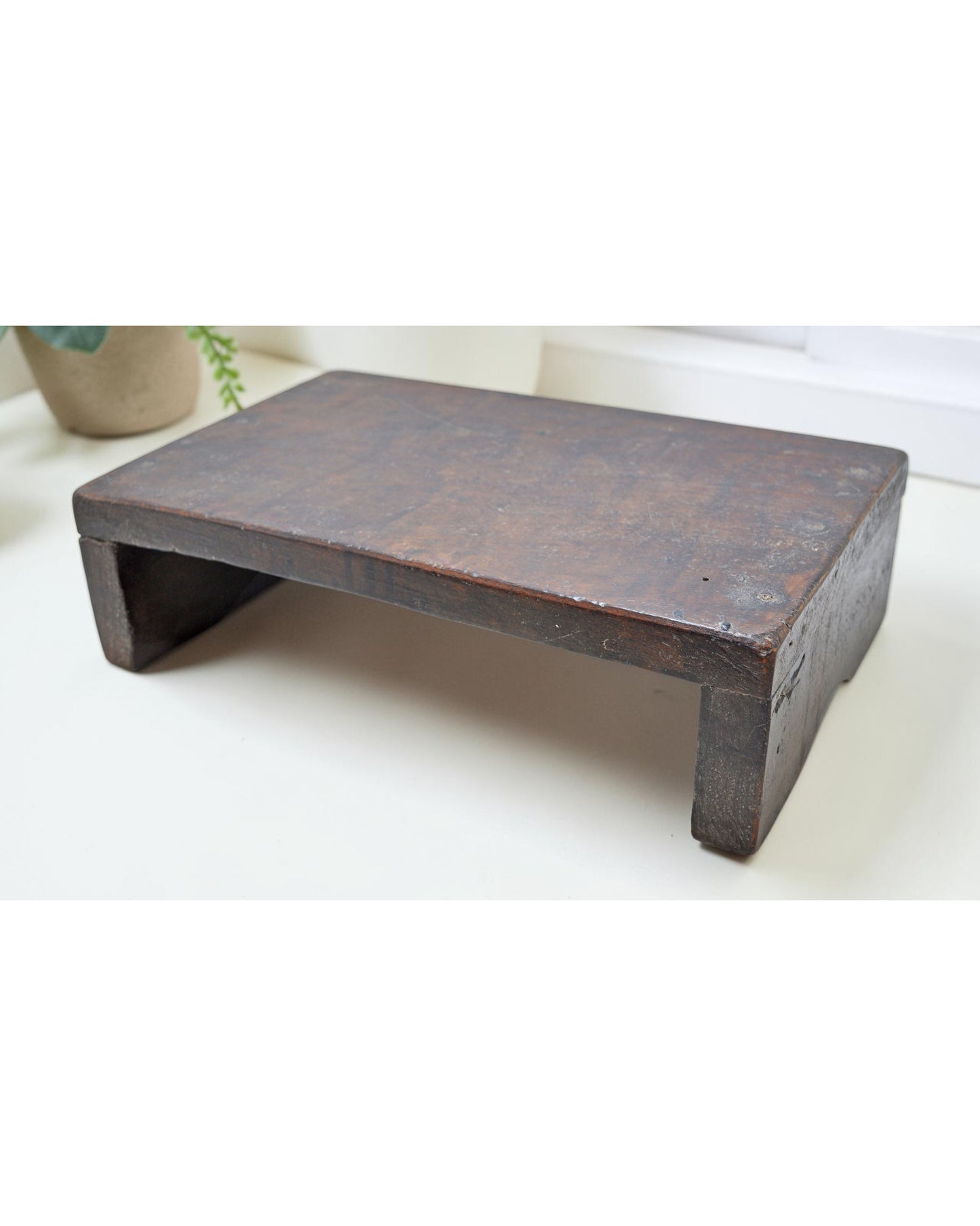 Antique Wooden Kitchenware Cutting Chopping Board Original Old Hand Carved
