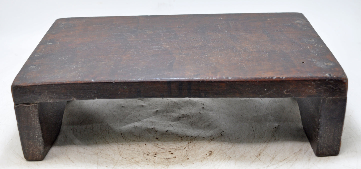 Antique Wooden Kitchenware Cutting Chopping Board Original Old Hand Carved