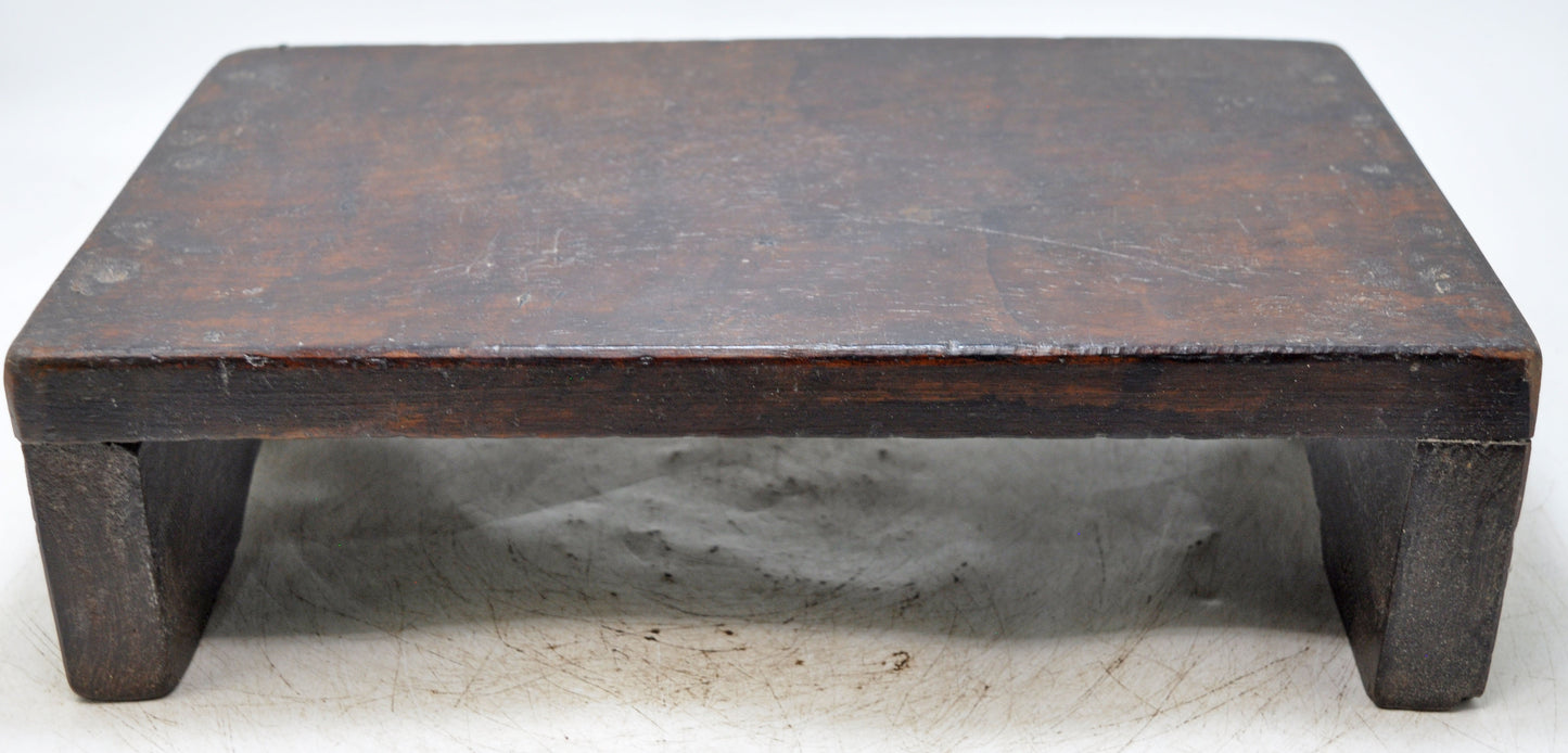 Antique Wooden Kitchenware Cutting Chopping Board Original Old Hand Carved