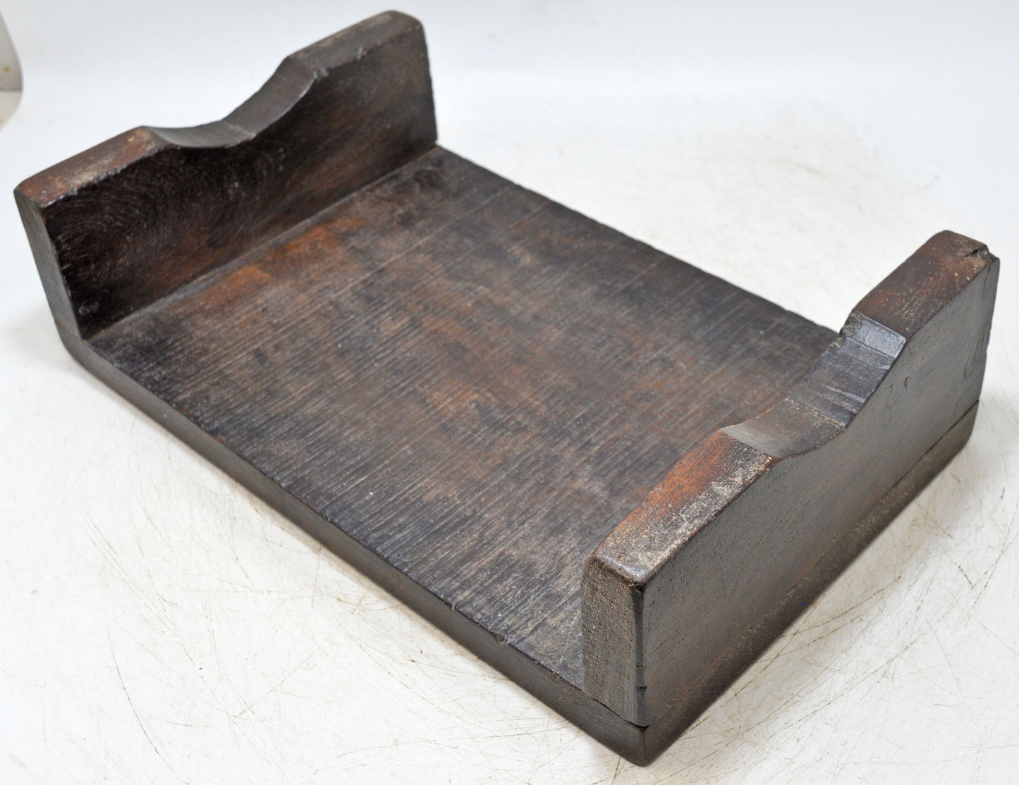 Antique Wooden Kitchenware Cutting Chopping Board Original Old Hand Carved