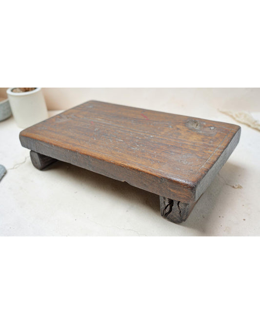 Antique Wooden Kitchenware Cutting Chopping Board Original Old Hand Carved