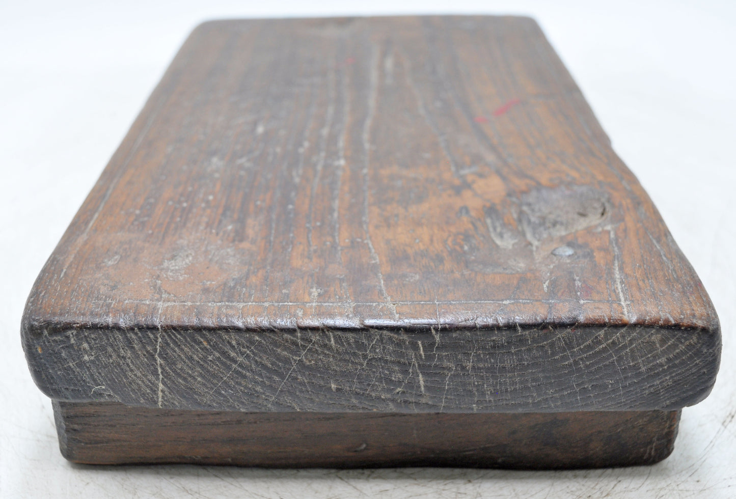 Antique Wooden Kitchenware Cutting Chopping Board Original Old Hand Carved