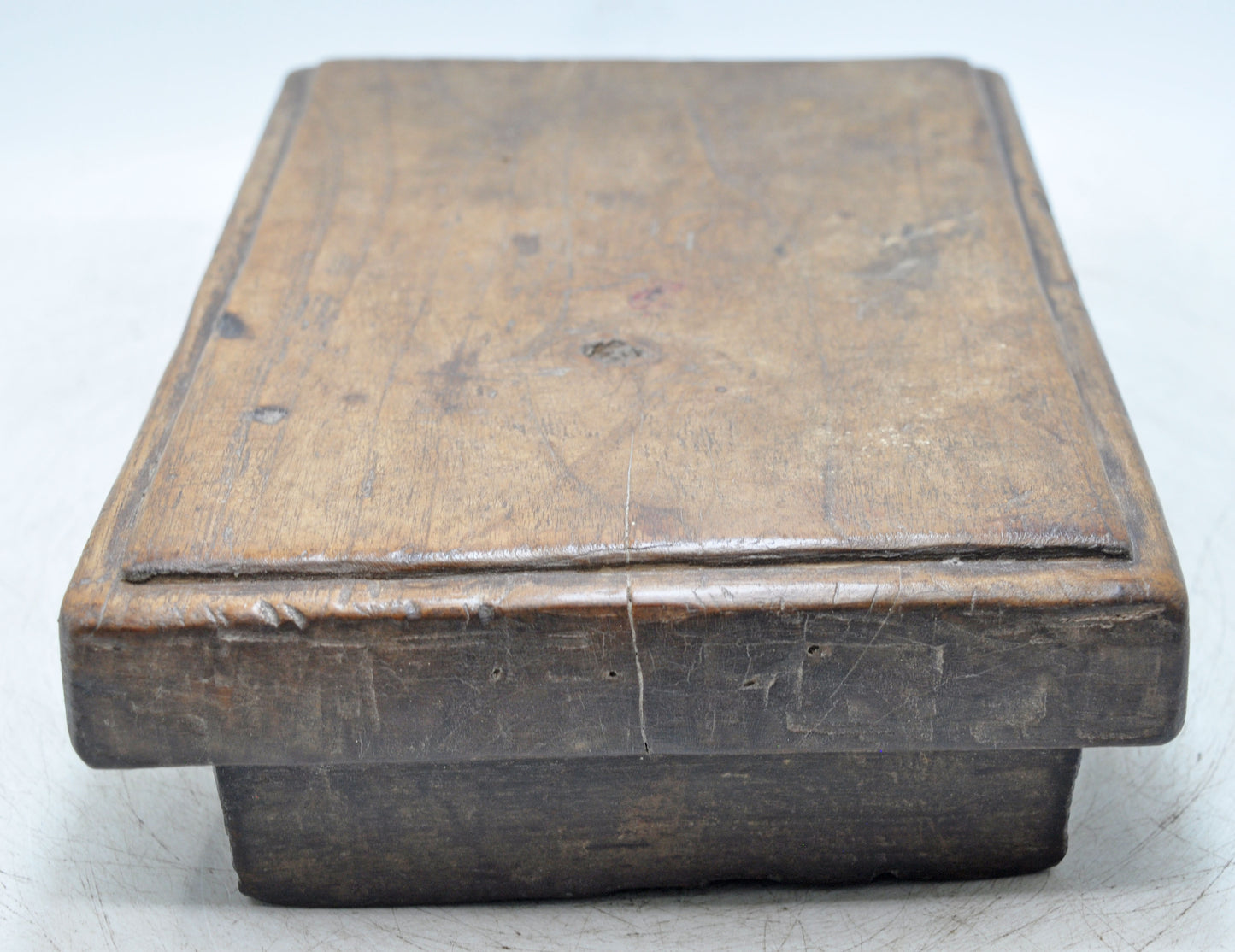 Antique Wooden Kitchenware Cutting Chopping Board Original Old Hand Carved