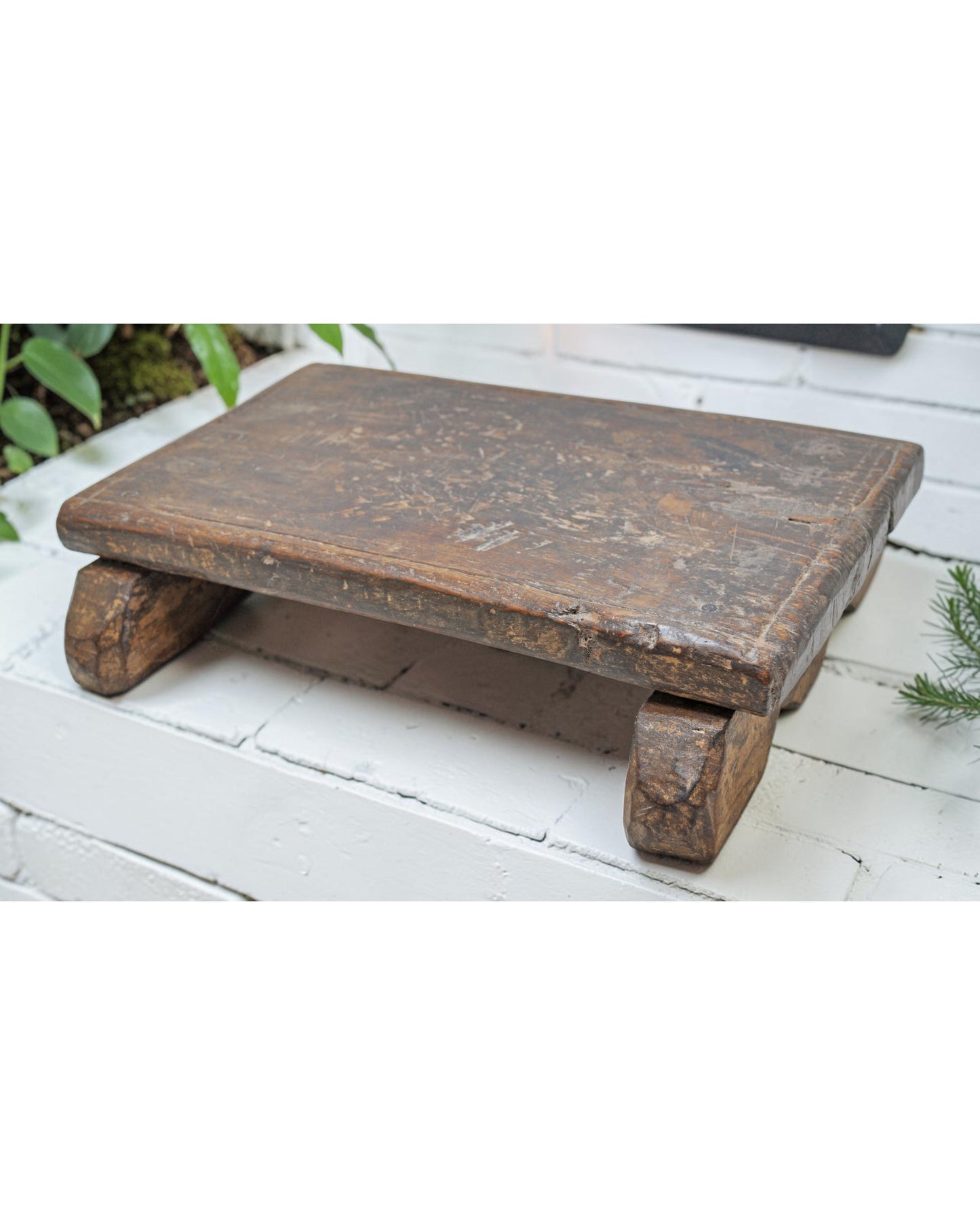 Antique Wooden Kitchenware Cutting Chopping Board Original Old Hand Carved