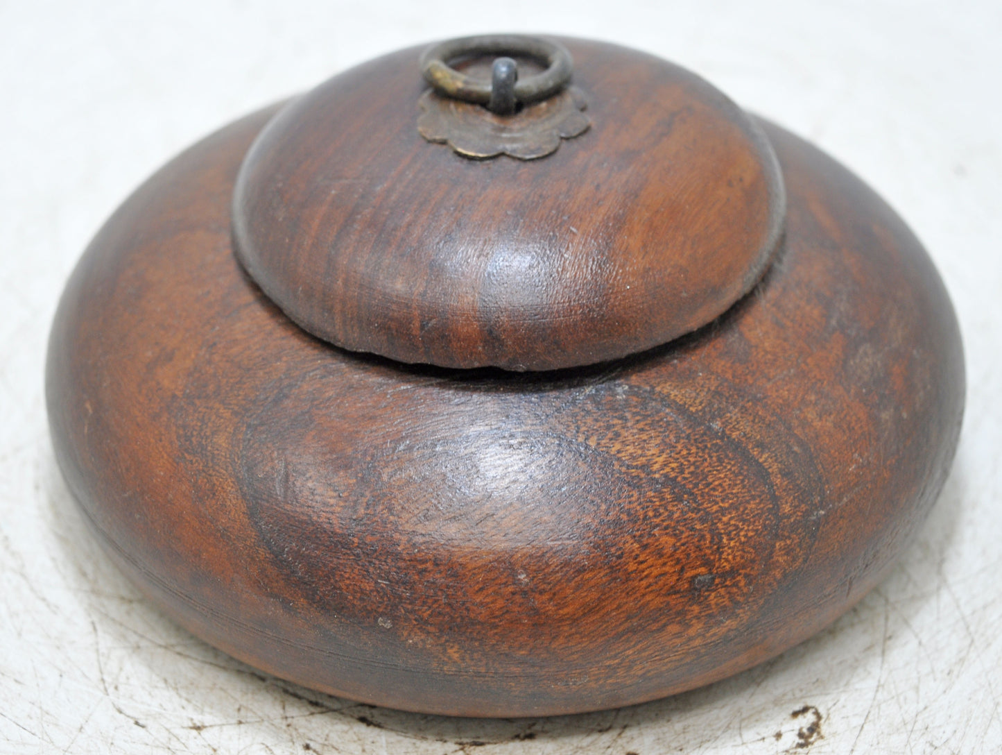 Vintage Wooden Tobacco Opium Box Original Old Hand Carved
