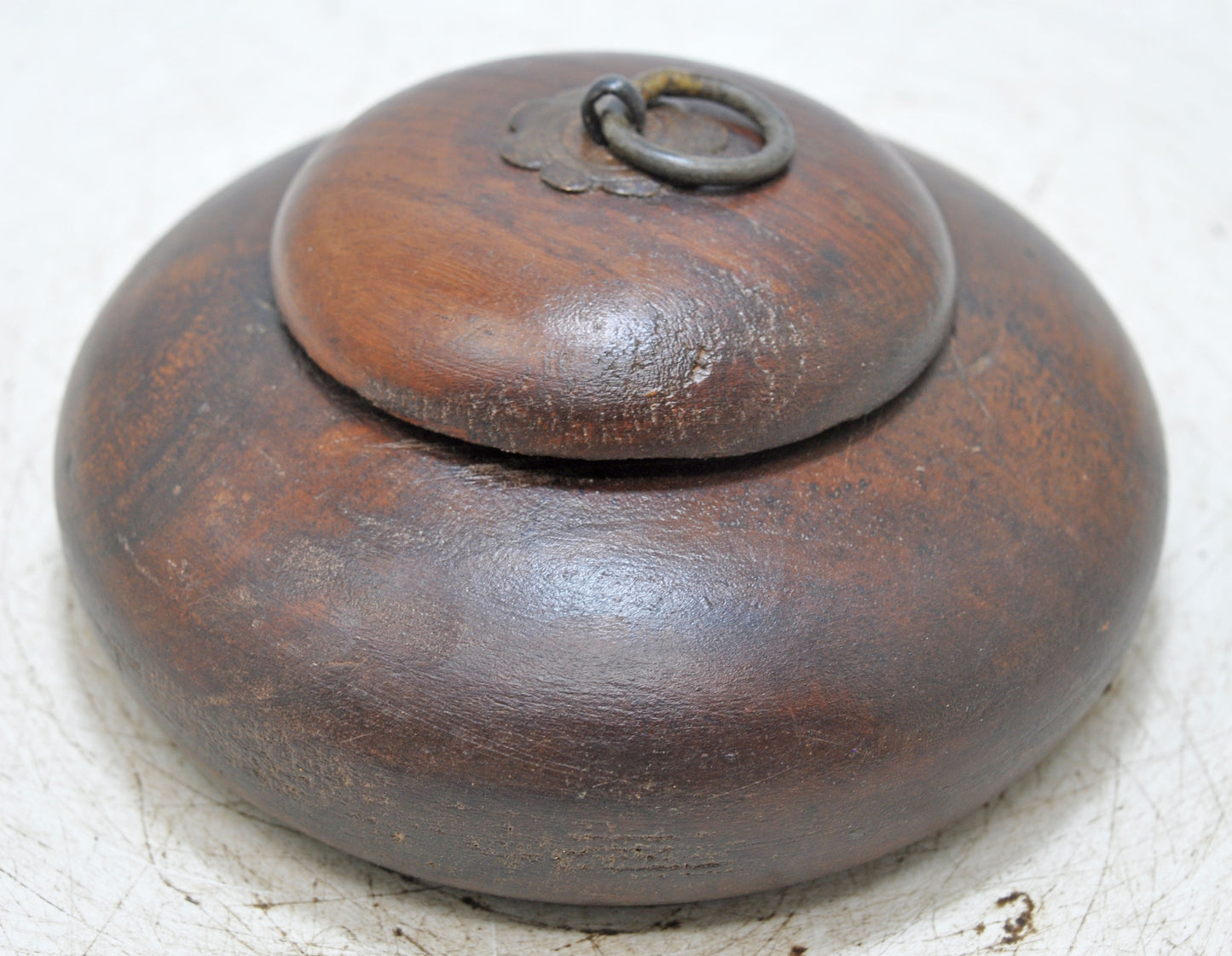 Vintage Wooden Tobacco Opium Box Original Old Hand Carved
