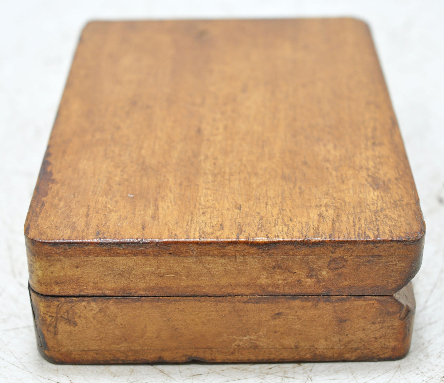 Vintage Wooden Small Storage Box Original Old Hand Crafted