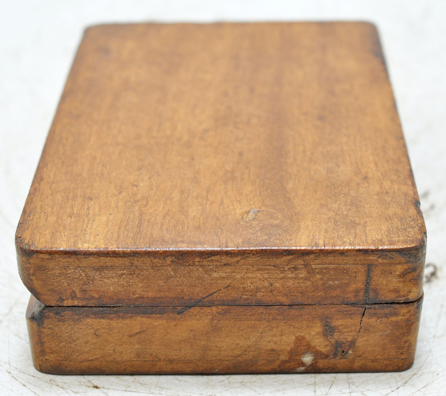 Vintage Wooden Small Storage Box Original Old Hand Crafted