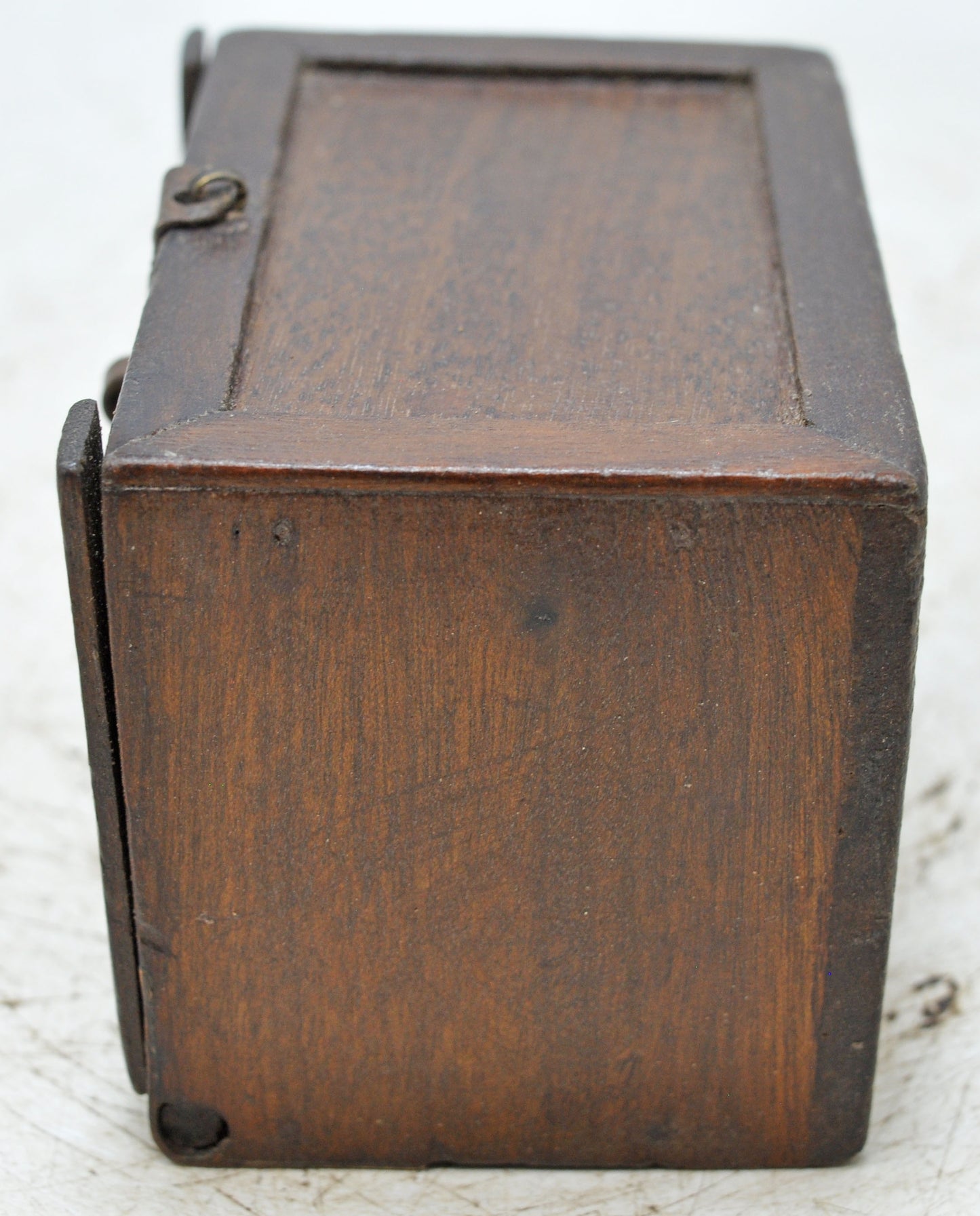 Vintage Wooden Small 1 Drawer Jewelery Storage Box Original Old Hand Crafted