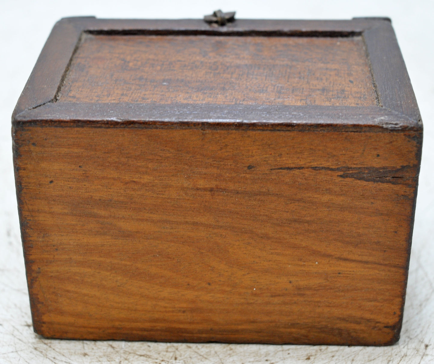 Vintage Wooden Small 1 Drawer Jewelery Storage Box Original Old Hand Crafted