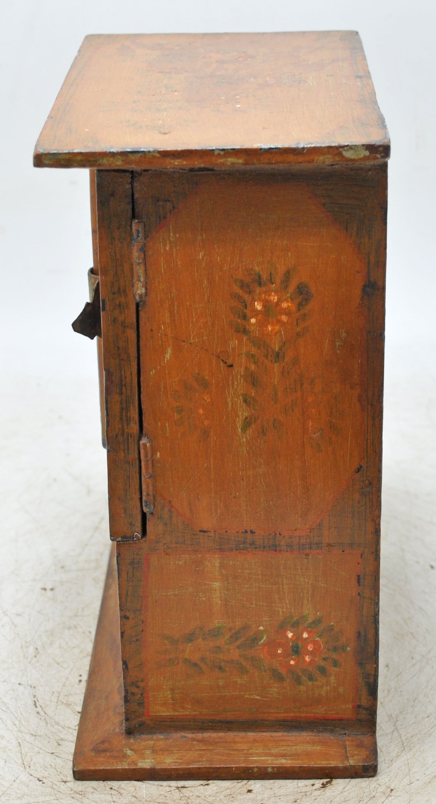 Vintage Wooden Mini Cabinet Storage Box Original Old Hand Crafted