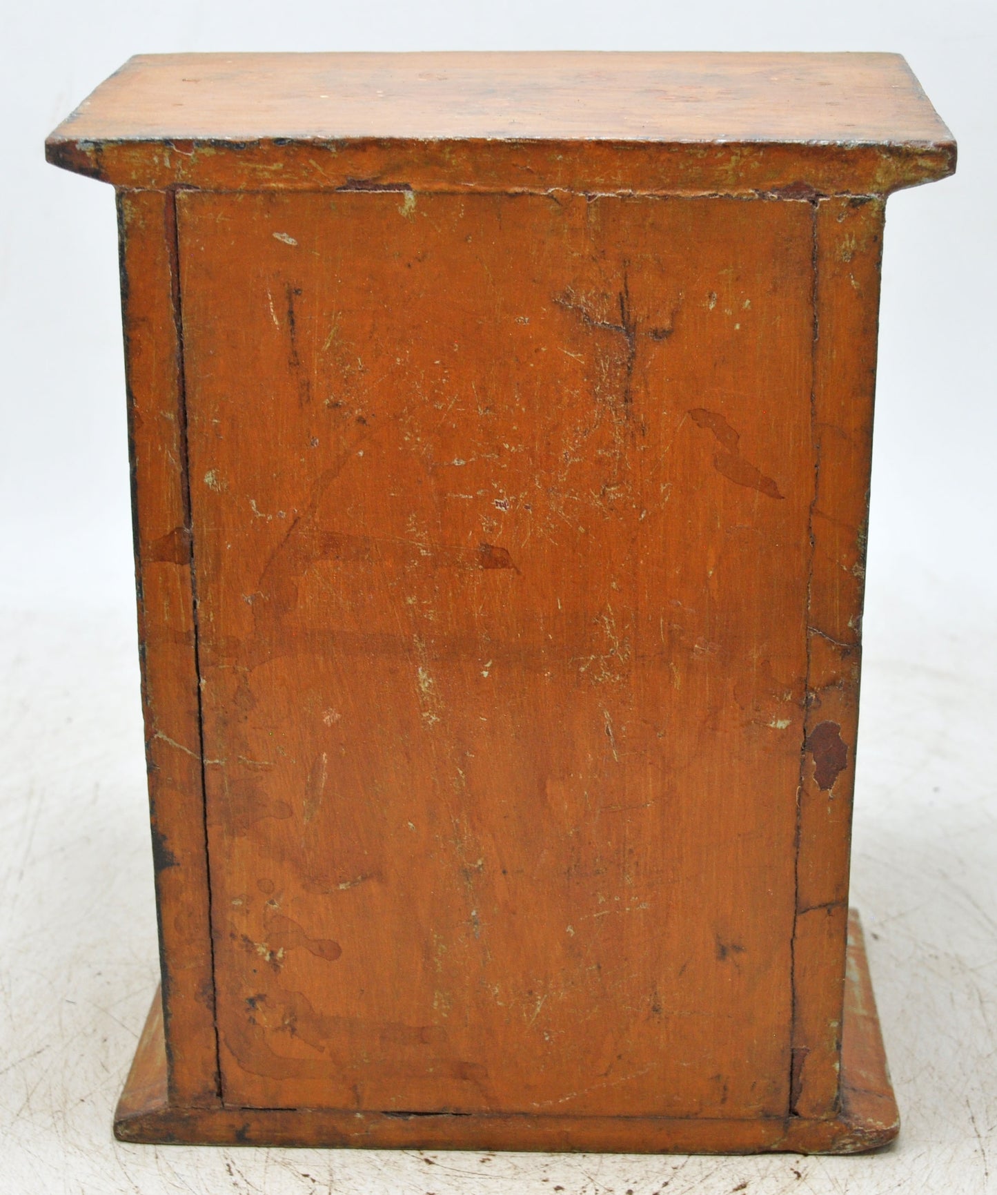 Vintage Wooden Mini Cabinet Storage Box Original Old Hand Crafted
