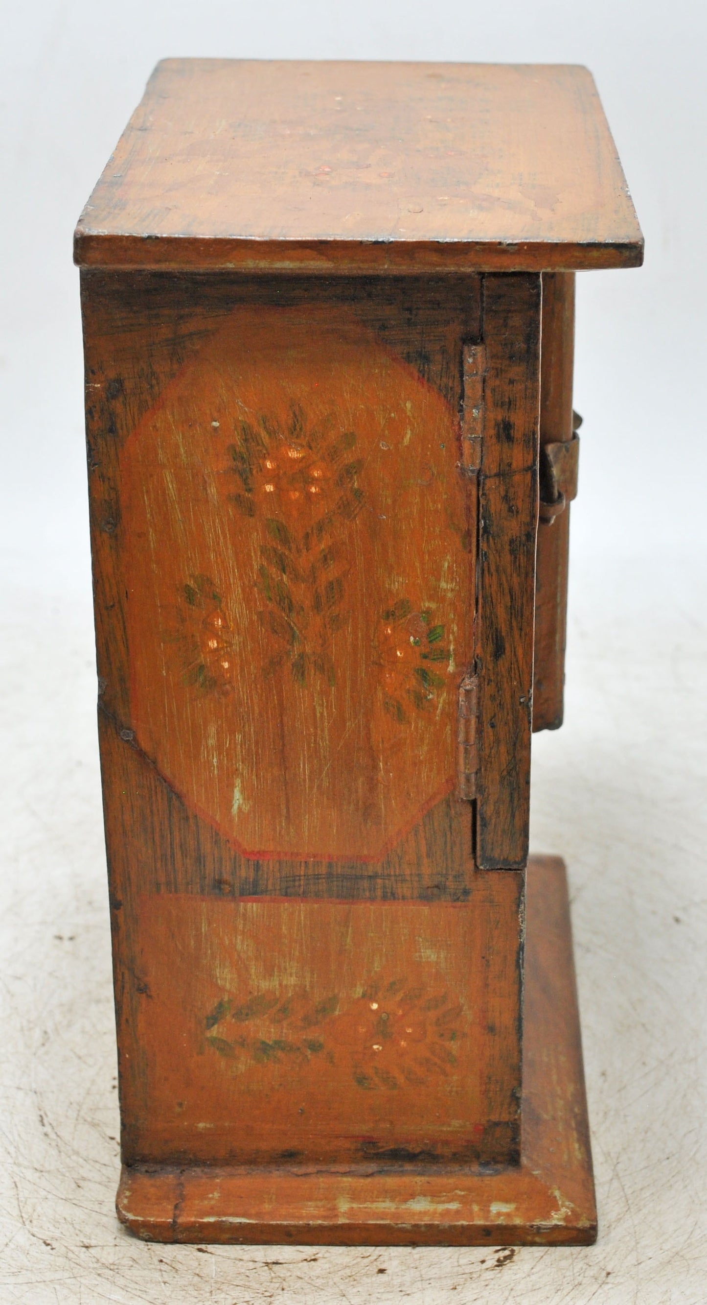 Vintage Wooden Mini Cabinet Storage Box Original Old Hand Crafted