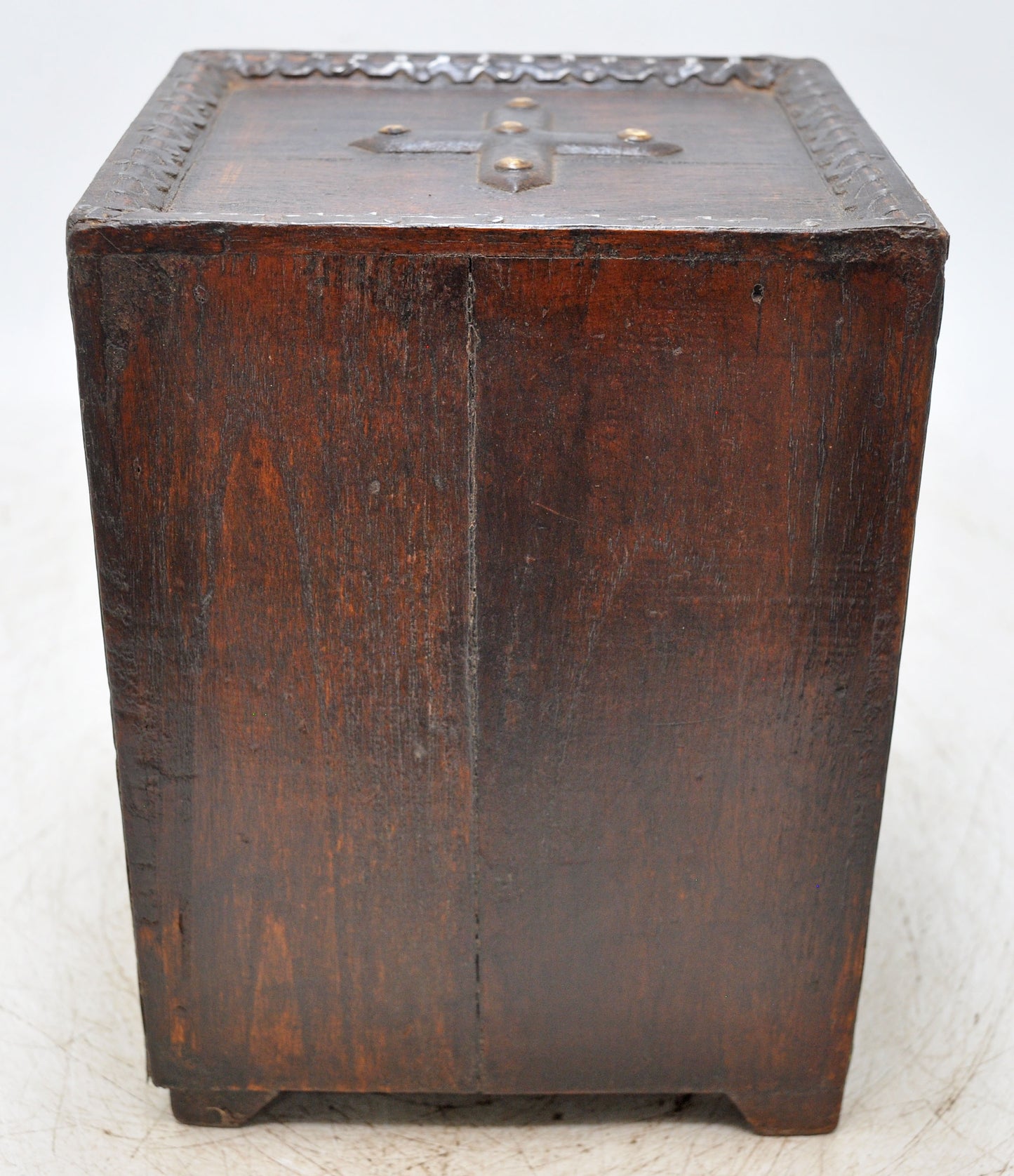 Vintage Wooden 3 Drawers Storage Box Original Old Hand Crafted