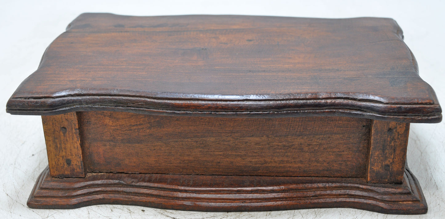 Vintage Wooden Storage Box Original Old Hand Crafted