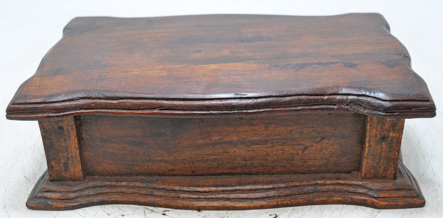 Vintage Wooden Storage Box Original Old Hand Crafted