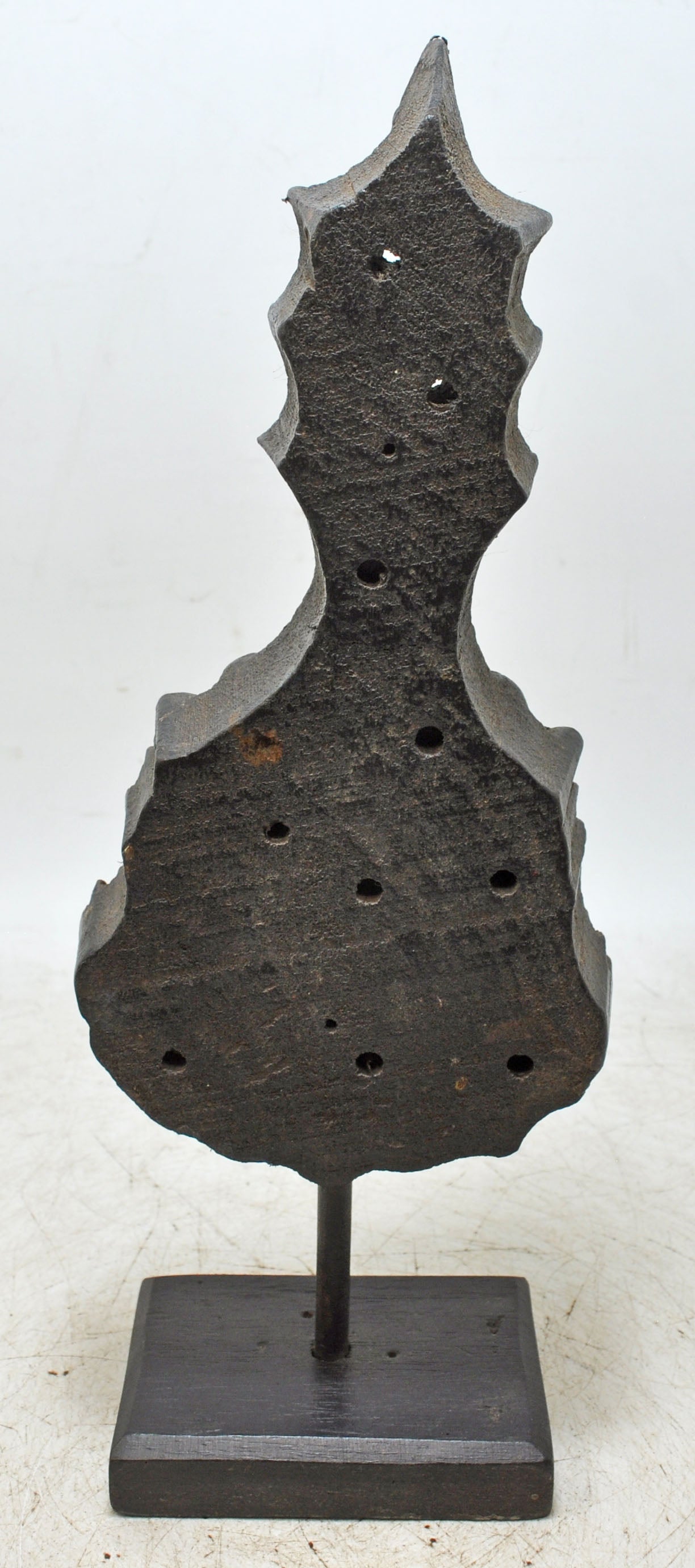 Antique Wooden Textile Printing Block Original Old Hand Carved Floral Design