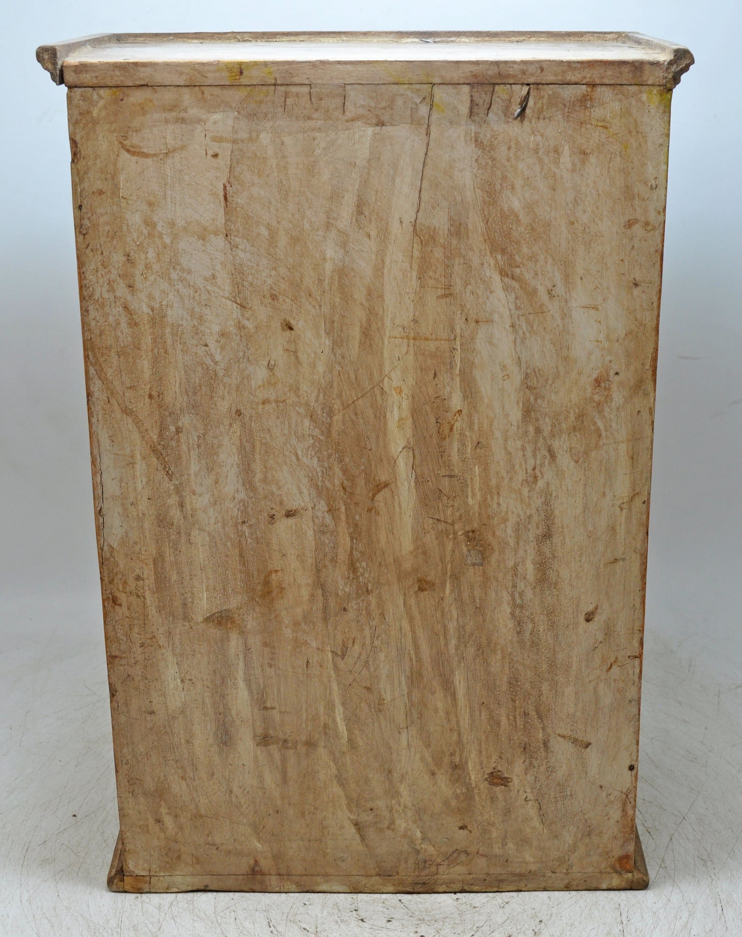 Vintage Wooden Mini Storage Cabinet Original Old Fine Hand Crafted Carved