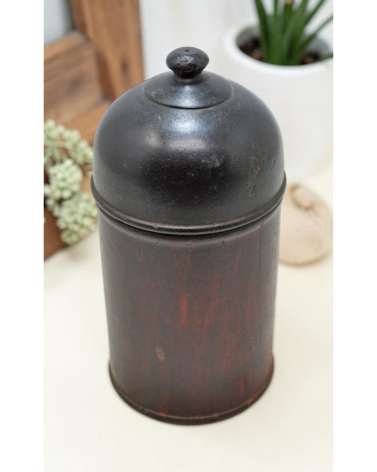 Vintage Wooden Small Candy Box Original Old Hand Carved