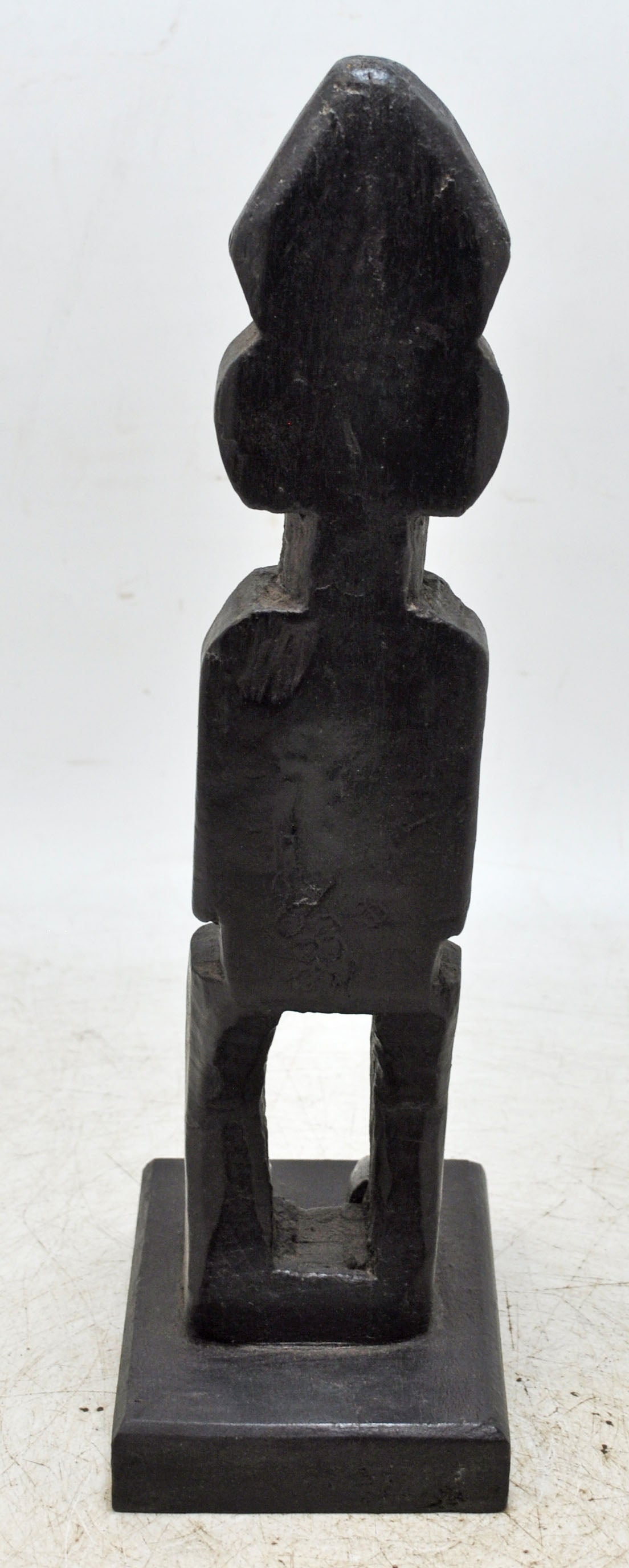 Antique Wooden Tribal Man Figurine Original Old Fine Hand Carved