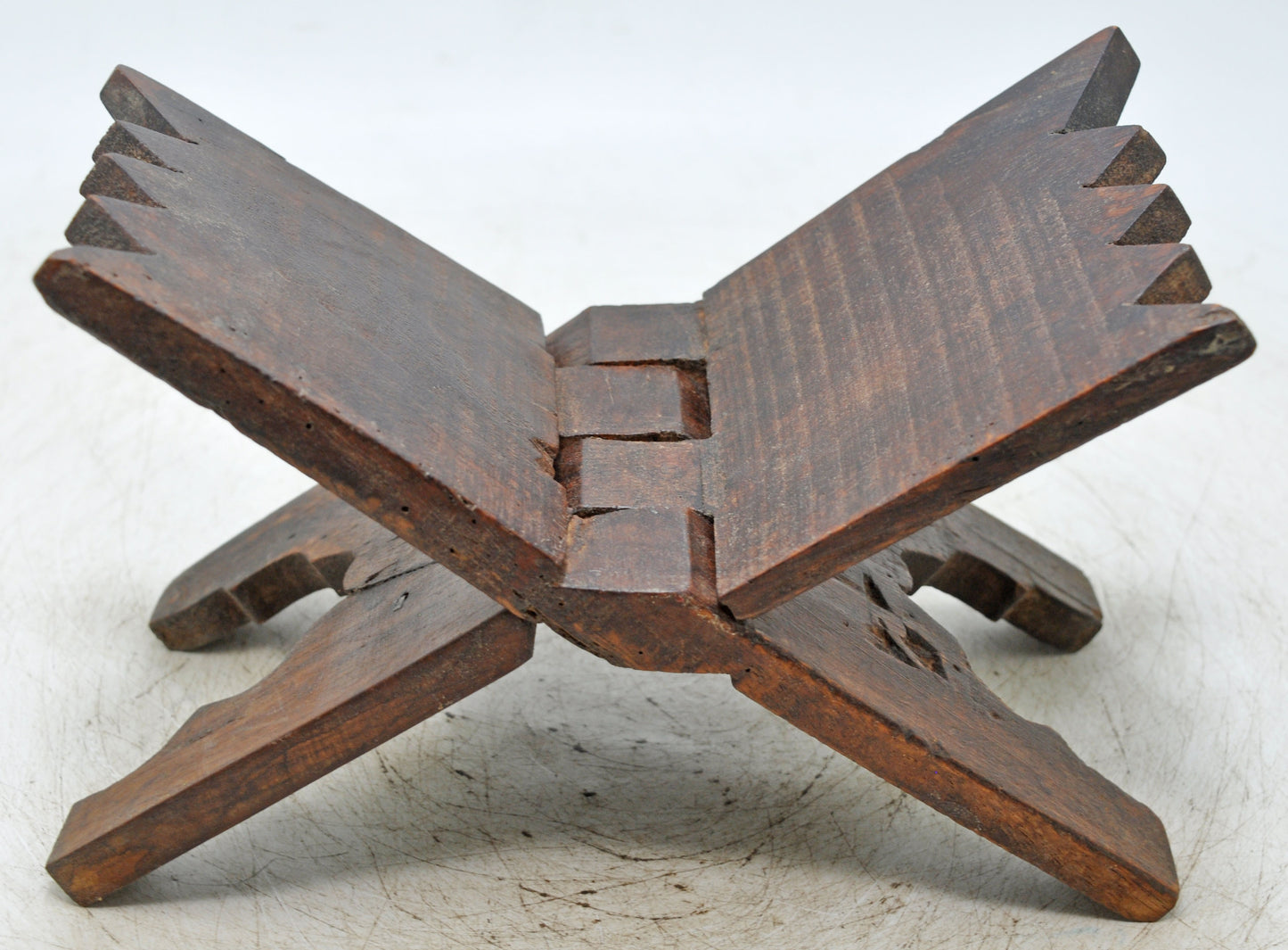 Antique Wooden Holy Quran Book Stand Original Old Fine Hand Carved