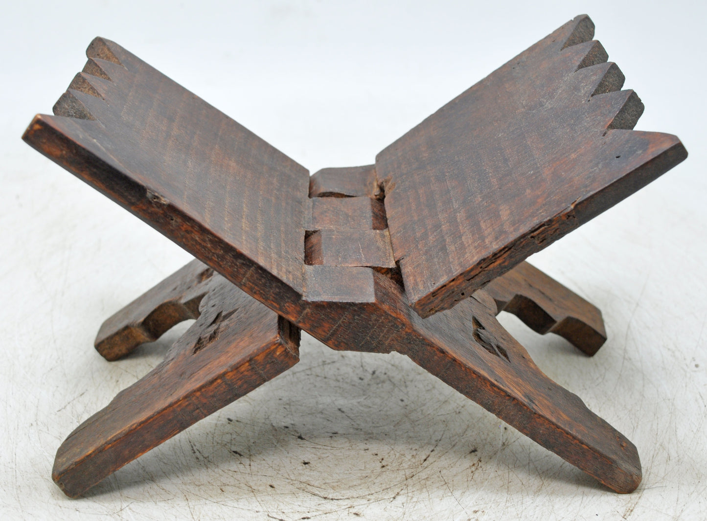 Antique Wooden Holy Quran Book Stand Original Old Fine Hand Carved