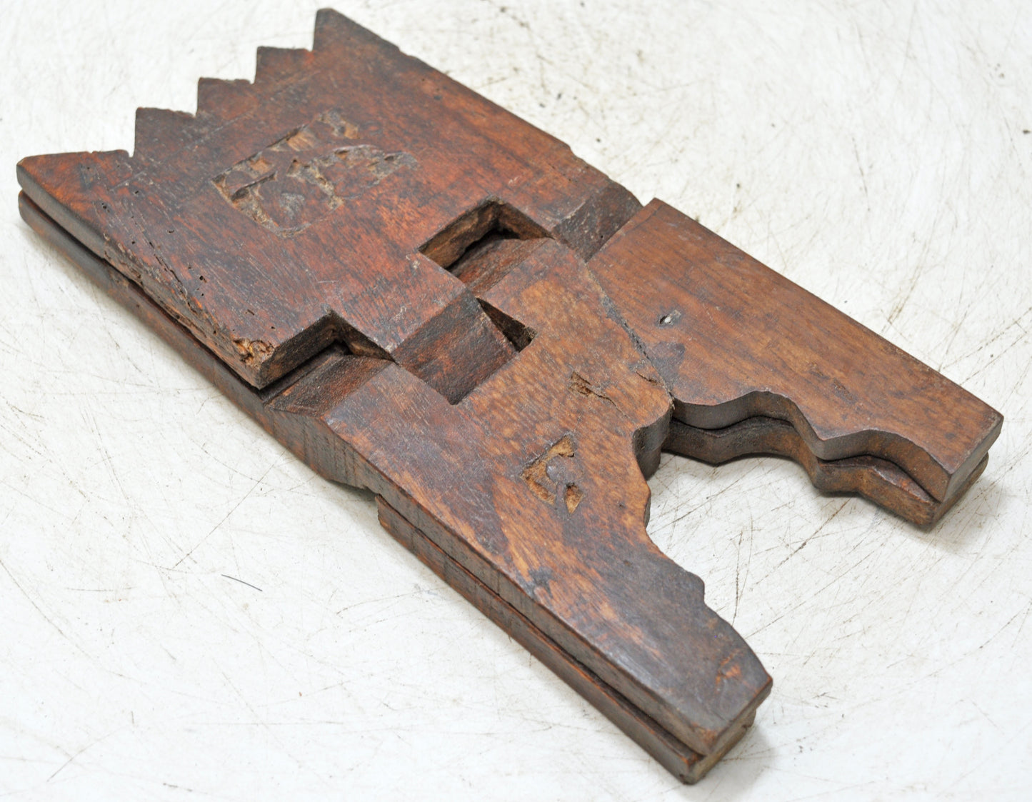 Antique Wooden Holy Quran Book Stand Original Old Fine Hand Carved