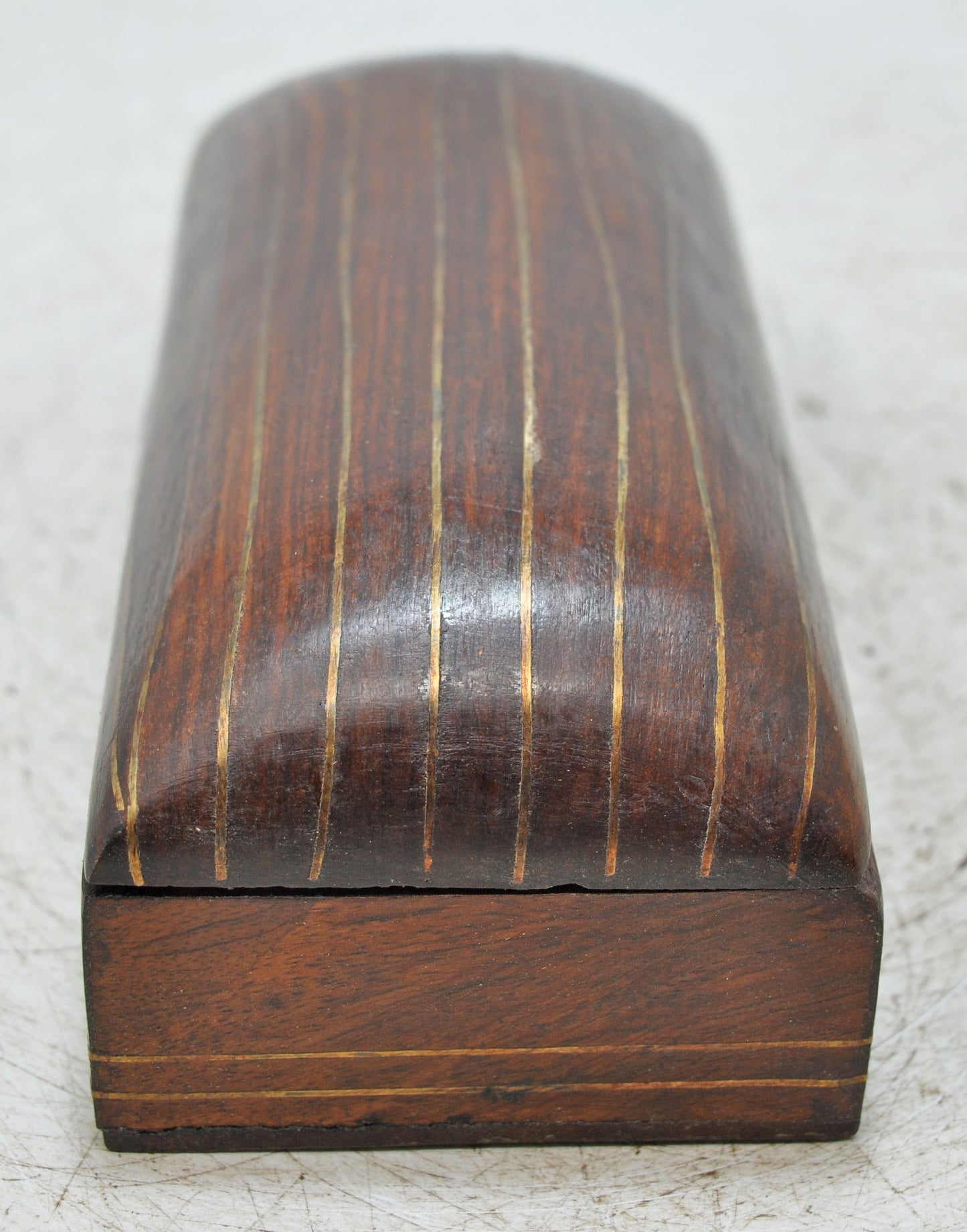 Vintage Wooden Pencil Stationary Box Original Old Hand Crafted