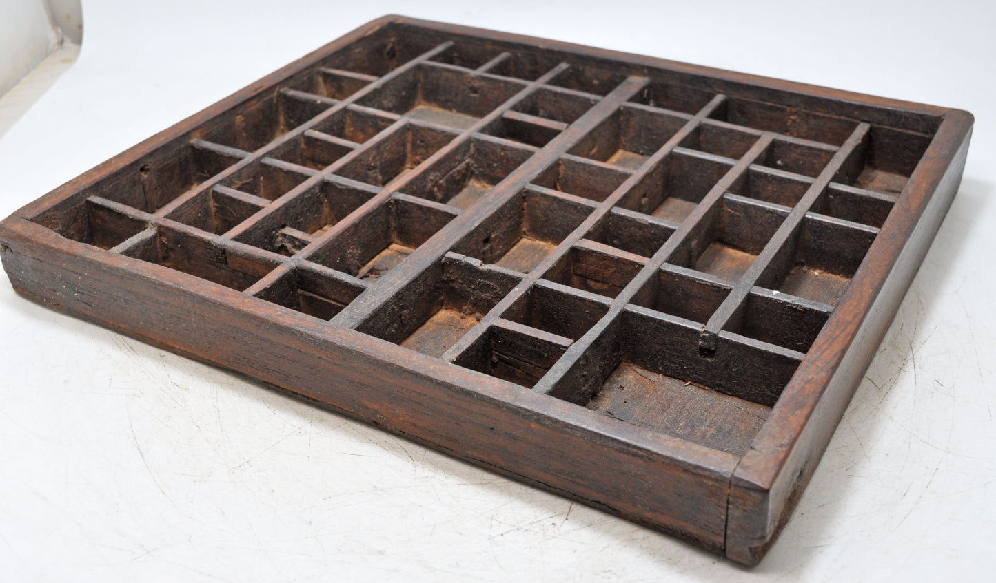 Antique Wooden Wall Hanging Decorative Tray Original Old Hand Crafted