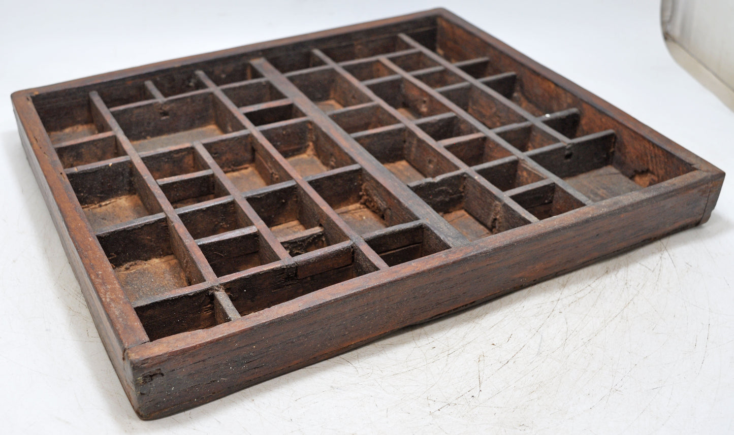 Antique Wooden Wall Hanging Decorative Tray Original Old Hand Crafted