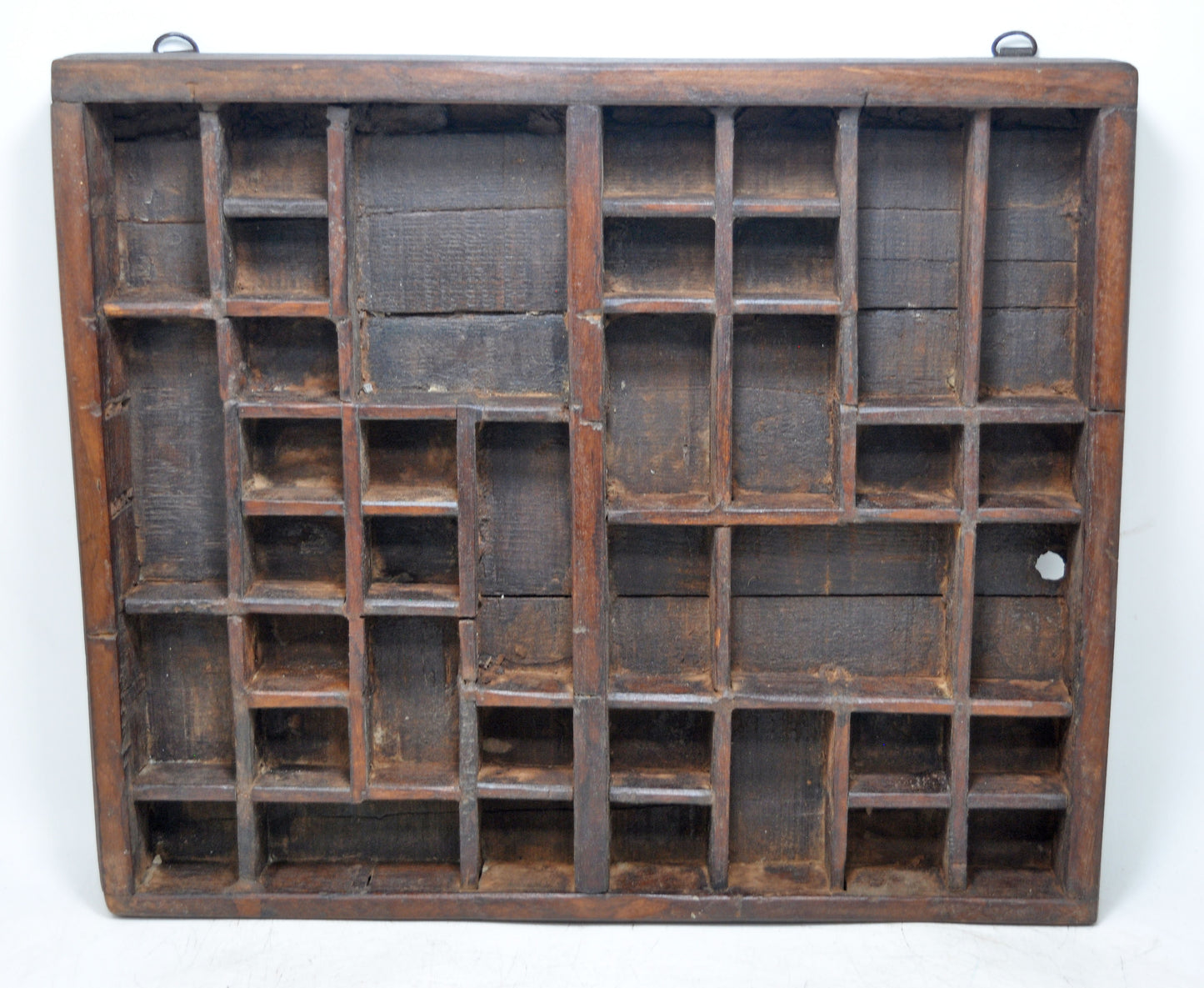 Antique Wooden Wall Hanging Decorative Tray Original Old Hand Crafted