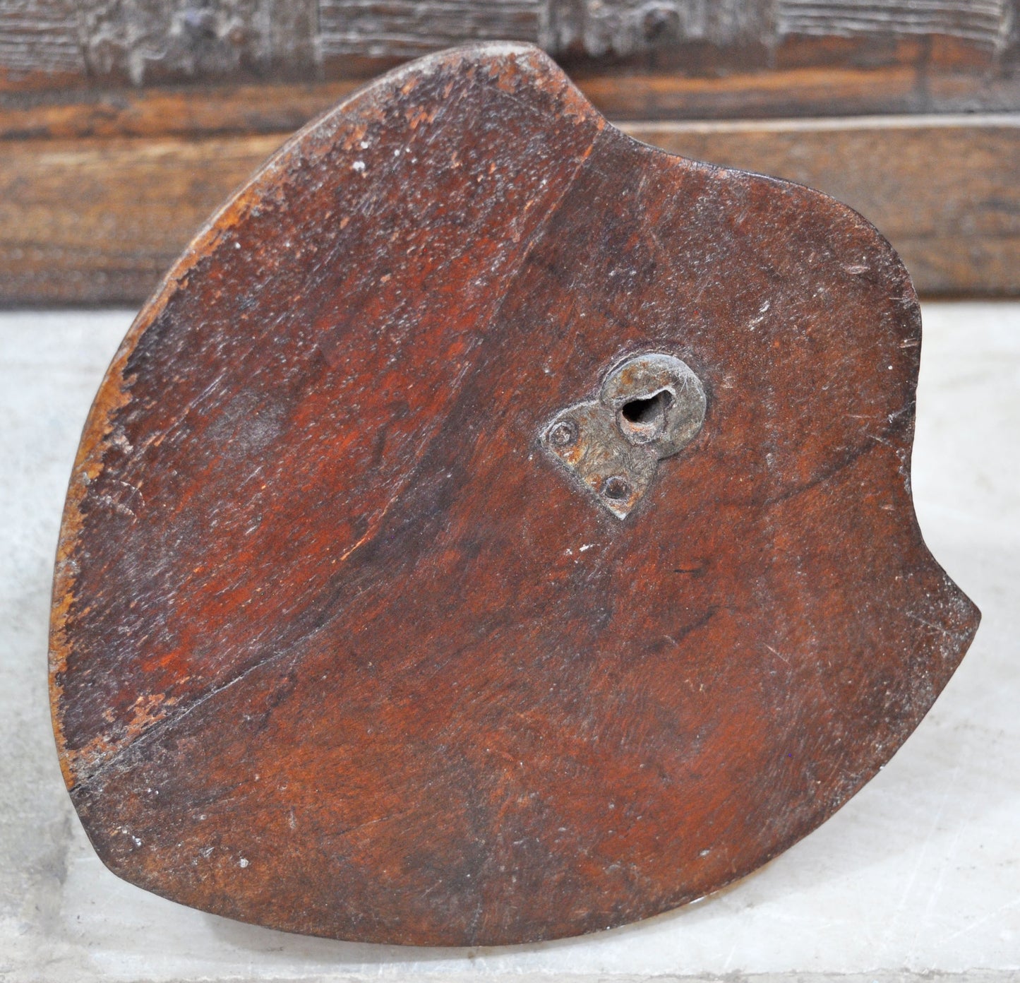 Antique Wooden Wall Hanging Duck Bust Figurine Original Old Fine Hand Carved