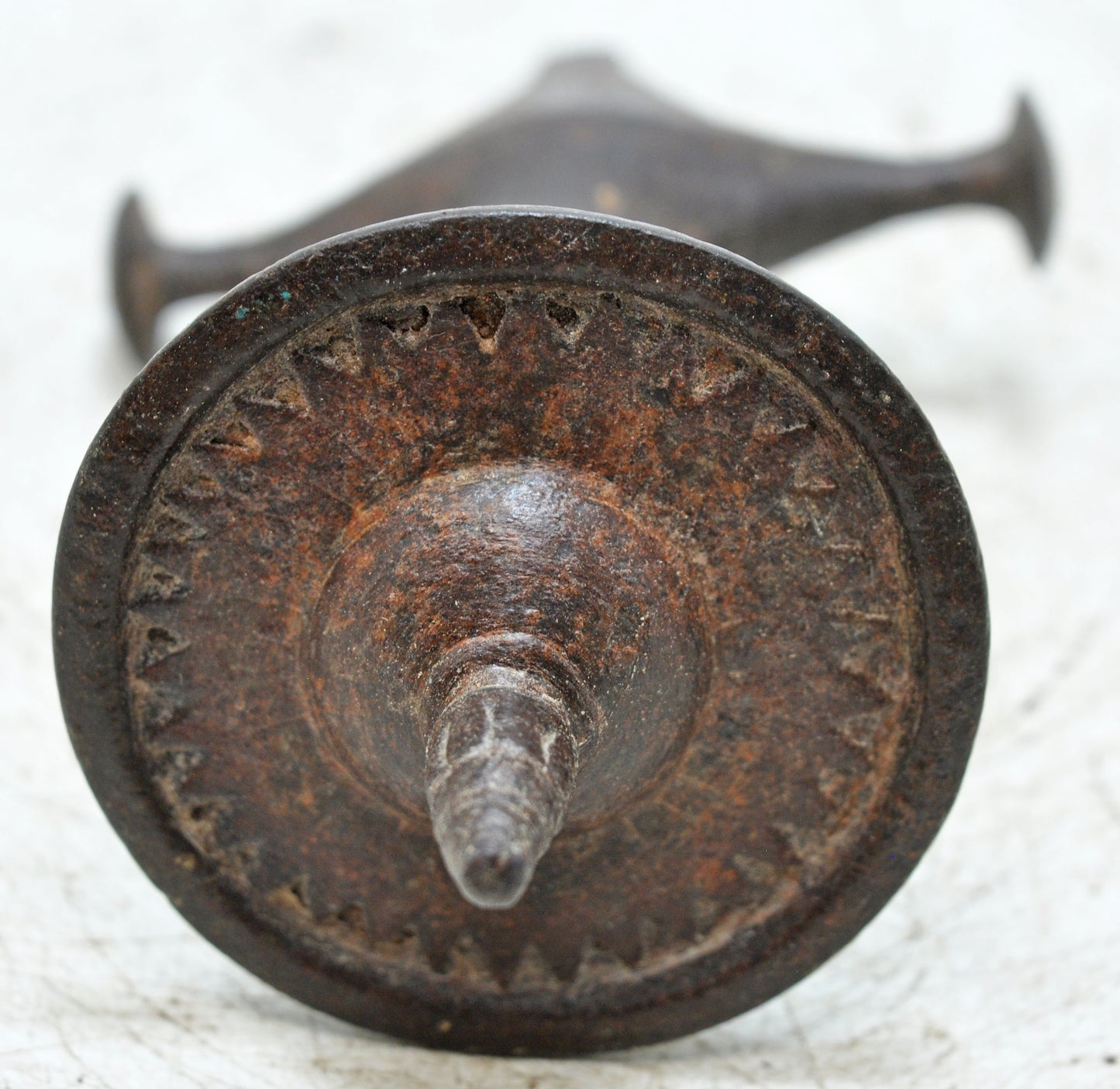 Antique Iron Sword Hilt Handle Original Old Hand Crafted