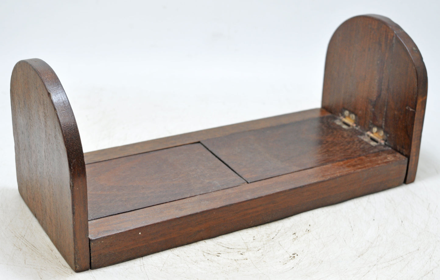 Antique Wooden Foldable Book Rack Stand Original Old Hand Crafted