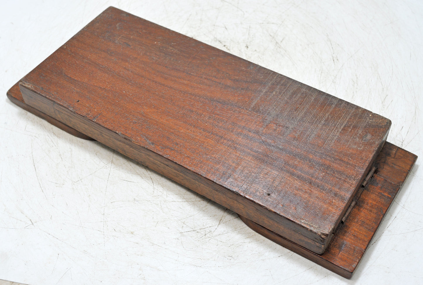 Antique Wooden Foldable Book Rack Stand Original Old Hand Crafted