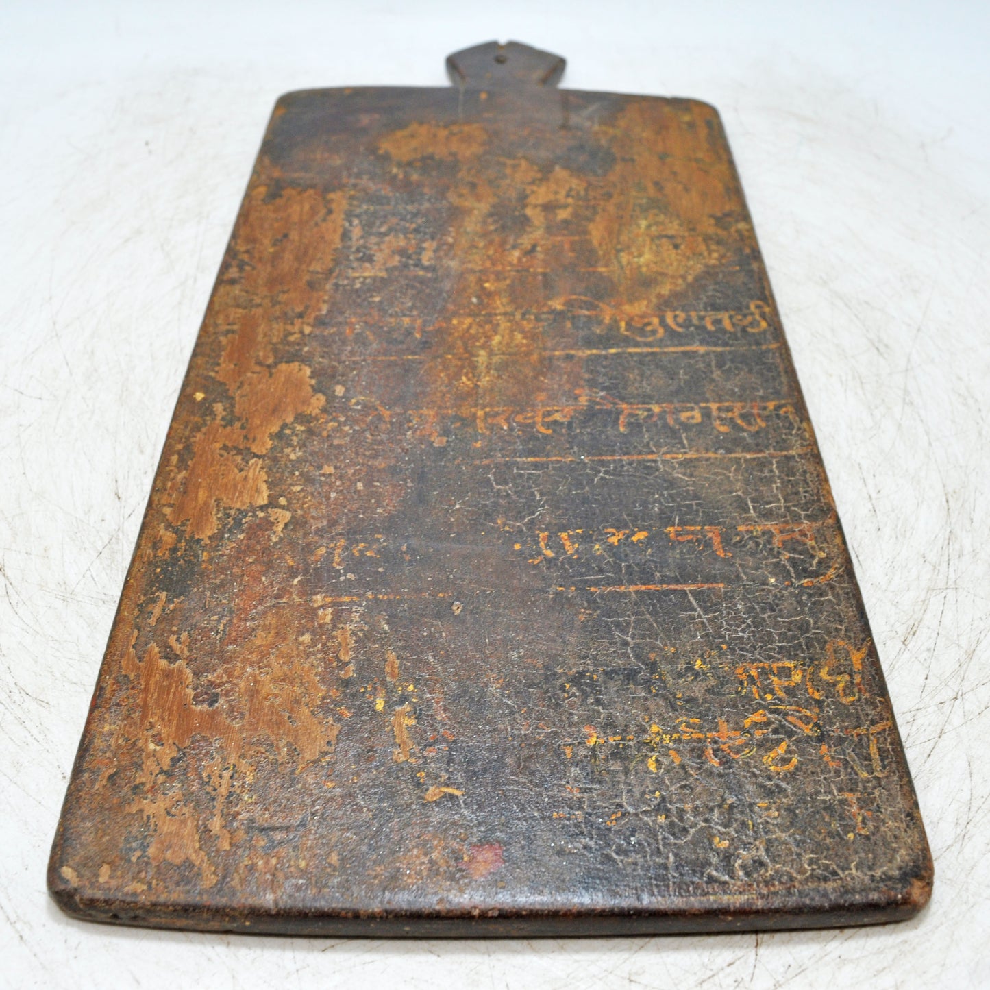 Antique Wooden Agreement Slate Original Old Hand Crafted Fine Painted