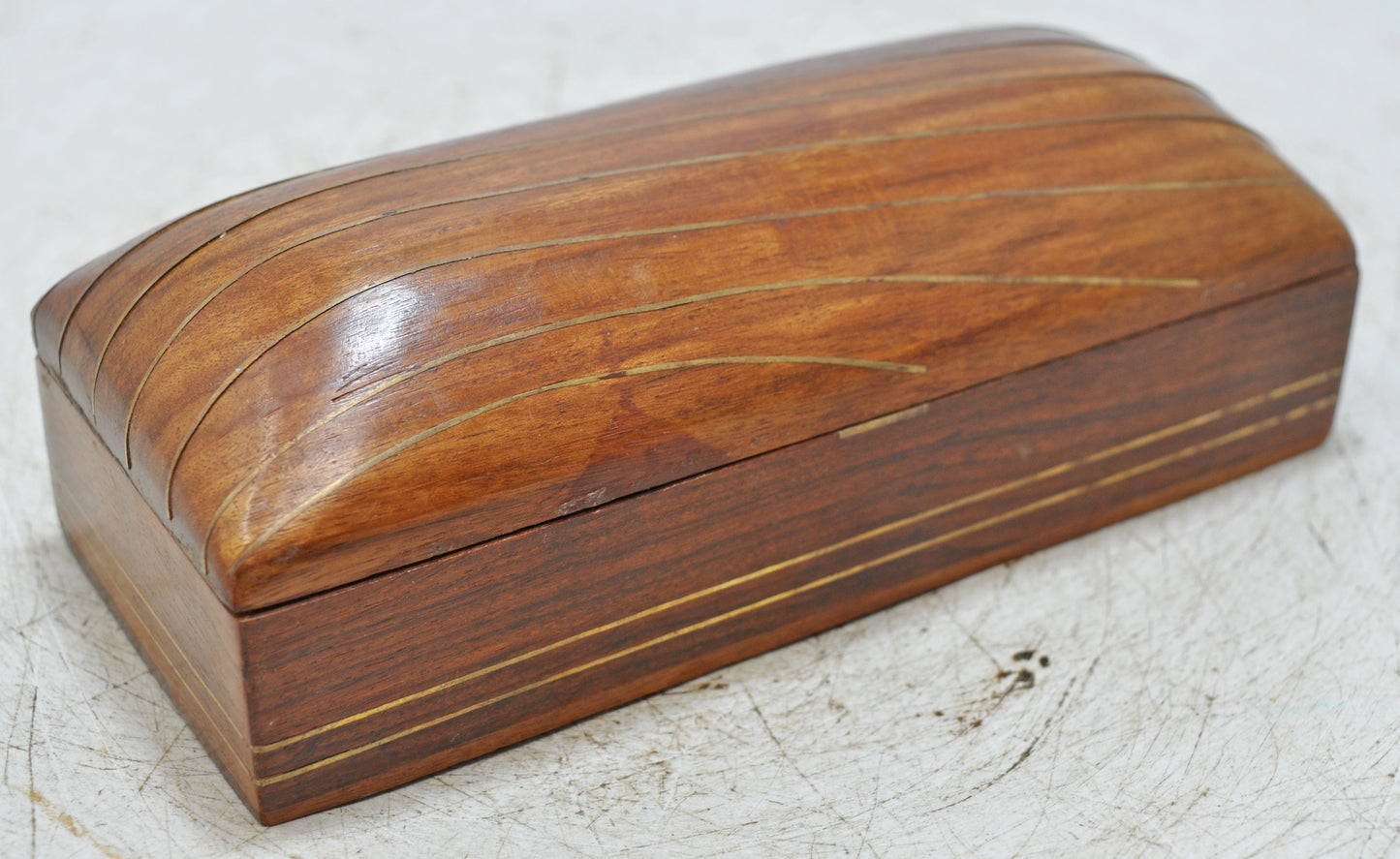 Vintage Wooden Small Storage Box Original Old Hand Crafted