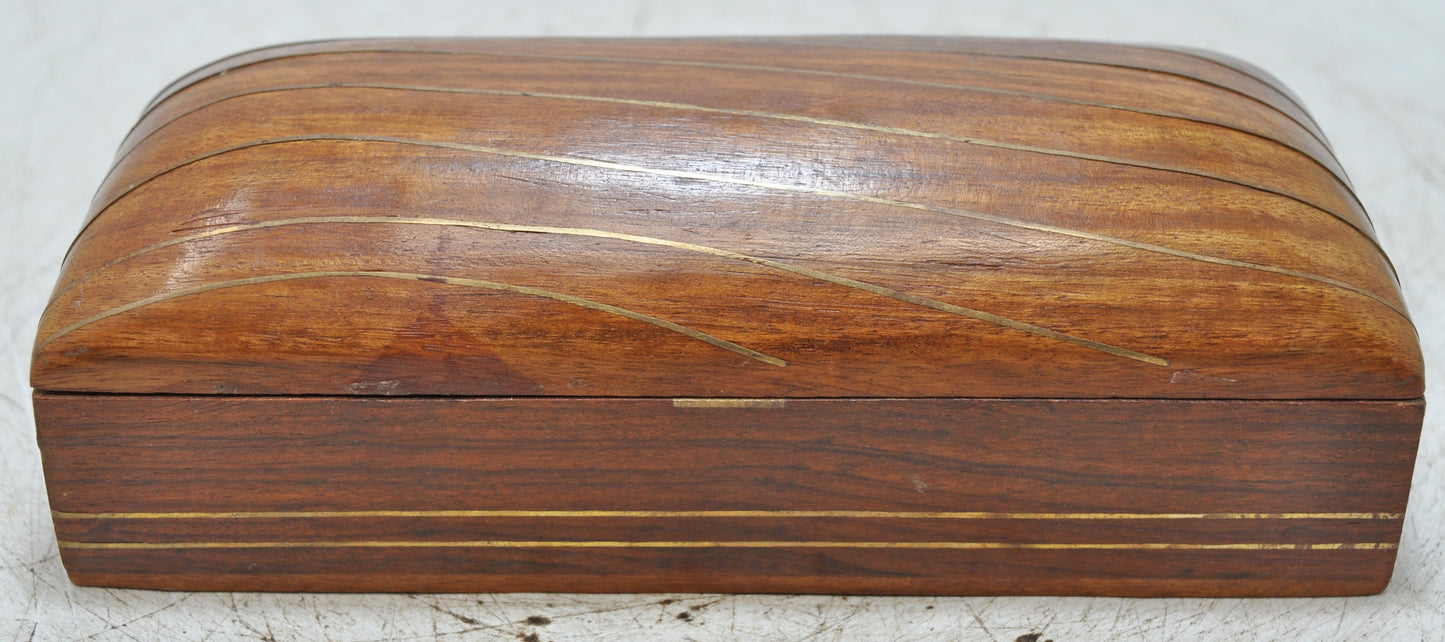 Vintage Wooden Small Storage Box Original Old Hand Crafted
