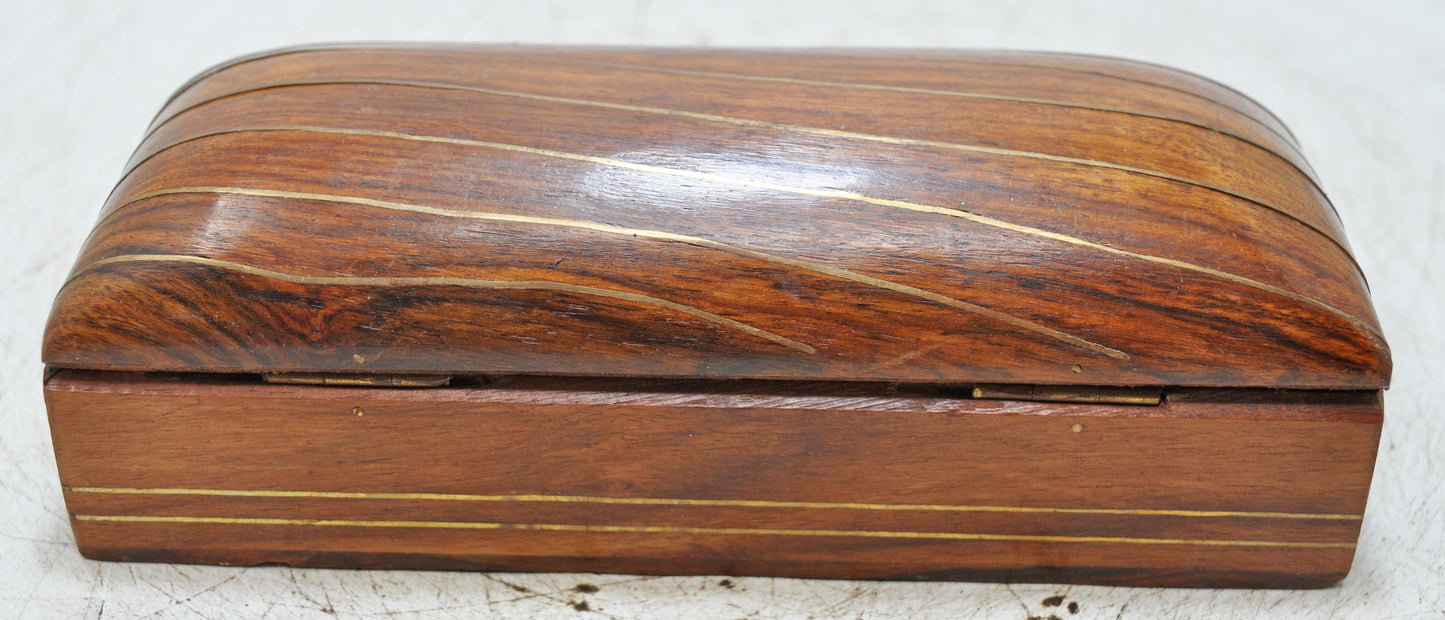 Vintage Wooden Small Storage Box Original Old Hand Crafted
