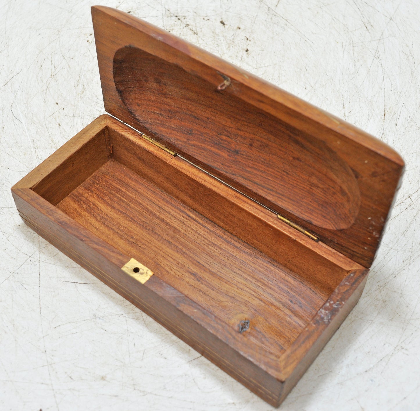 Vintage Wooden Small Storage Box Original Old Hand Crafted