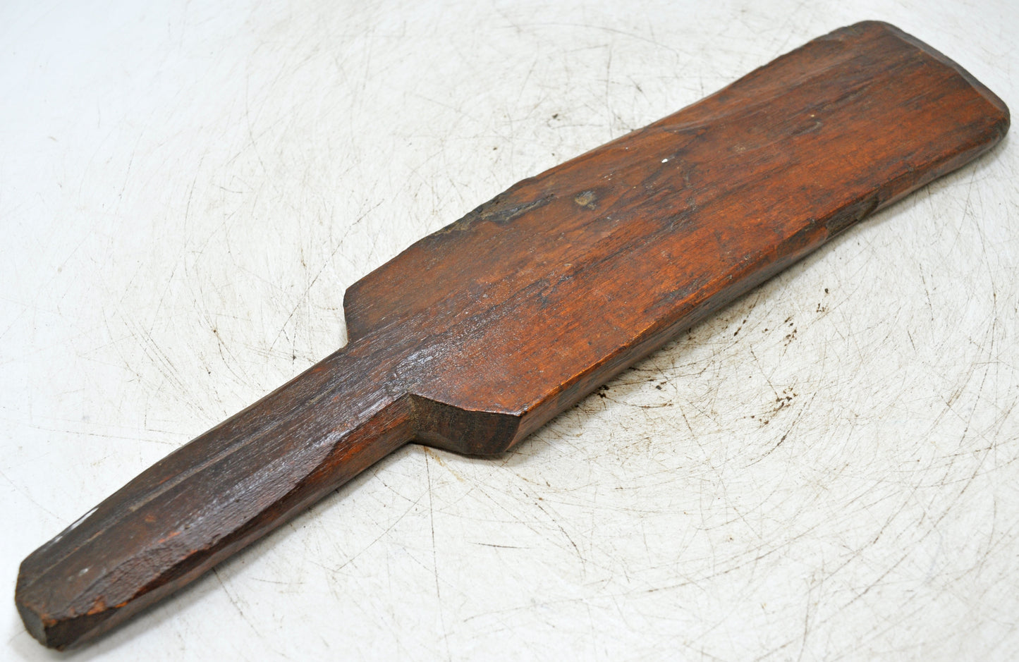 Antique Wooden Kitchenware Chopping Board Original Old hand Carved