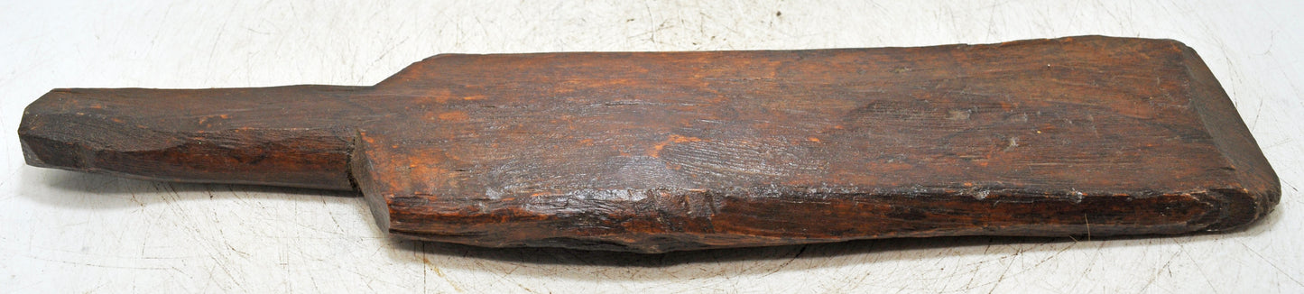 Antique Wooden Kitchenware Chopping Board Original Old hand Carved