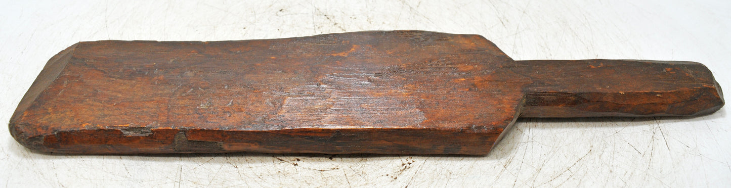 Antique Wooden Kitchenware Chopping Board Original Old hand Carved