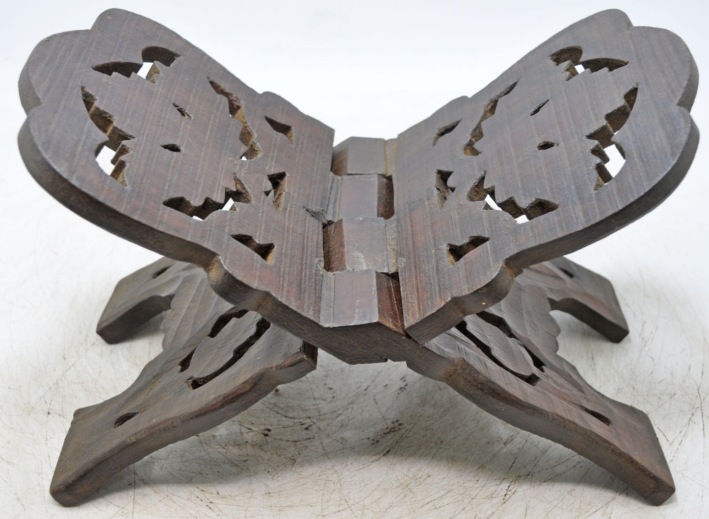Antique Wooden Holy Quran Book Stand Original Old Hand Crafted Fine Carved