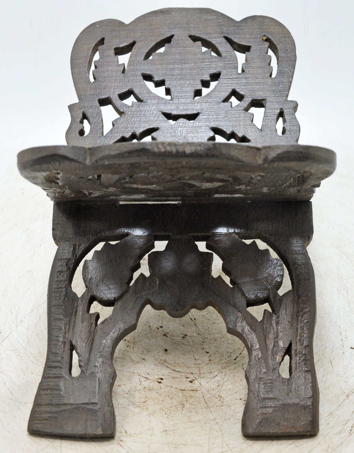 Antique Wooden Holy Quran Book Stand Original Old Hand Crafted Fine Carved
