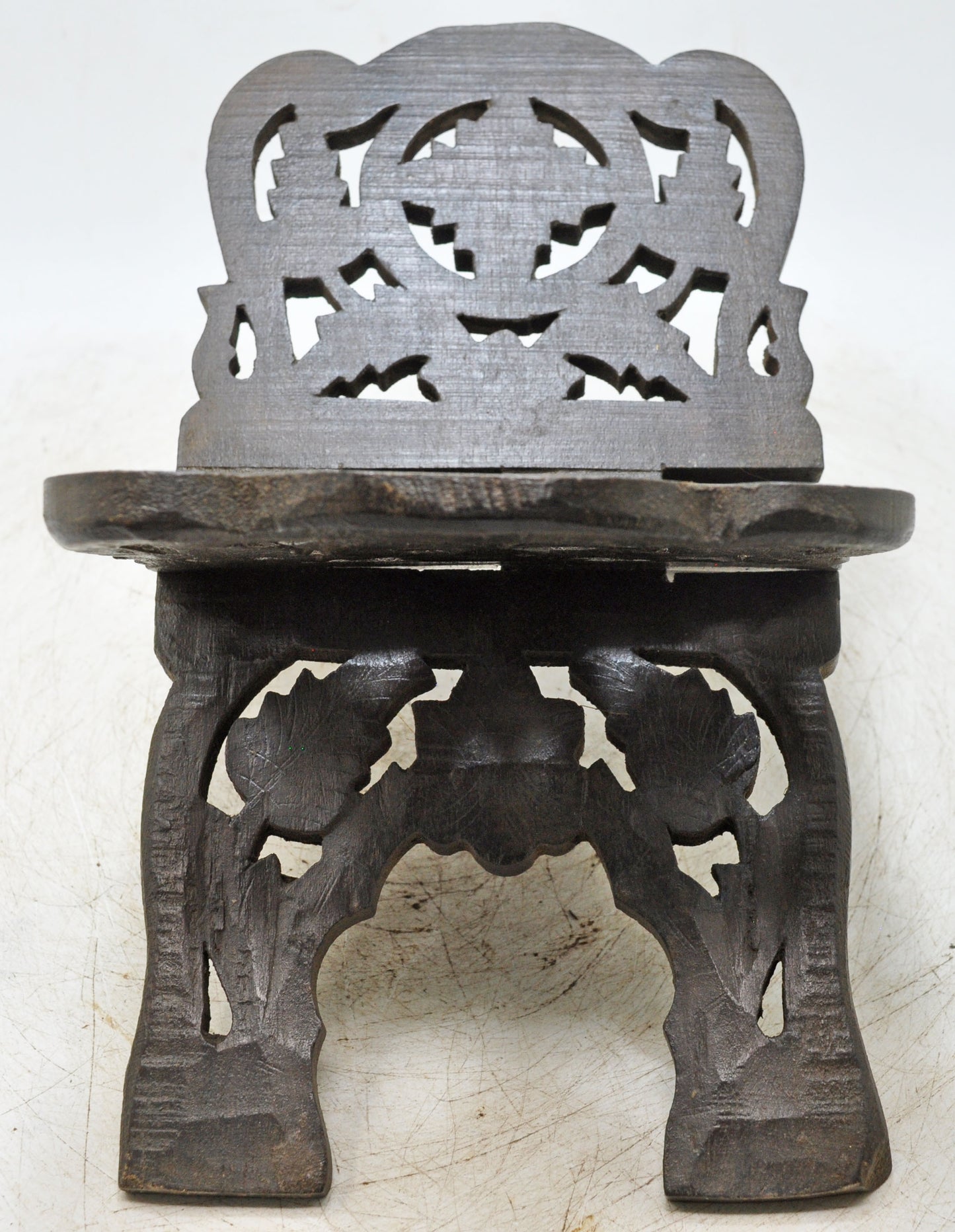 Antique Wooden Holy Quran Book Stand Original Old Hand Crafted Fine Carved