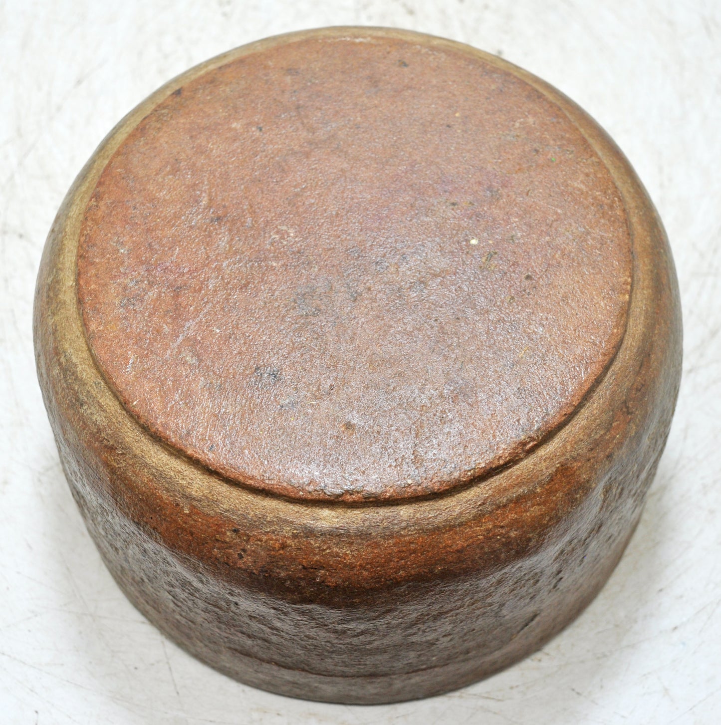 Antique Sand Stone Round Kitchenware Curry Bowl Original Old Fine Hand Carved