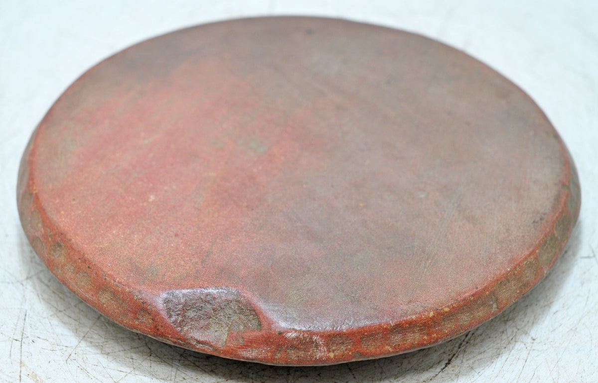 Antique Sand Stone Round Saffron Grinding Plate Original Old Hand Carved